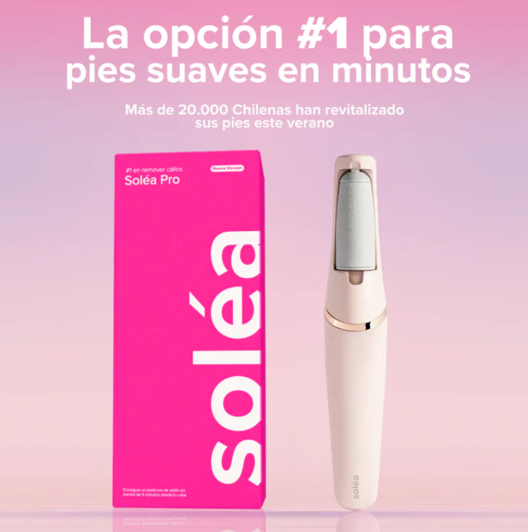 Lima Solea pro® - Elimina Piel muerta y callos en 5 minutos